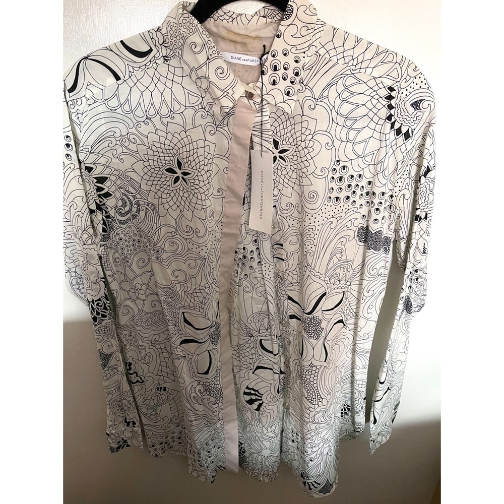 Diane Von Furstenberg SS12 Runway Shirt